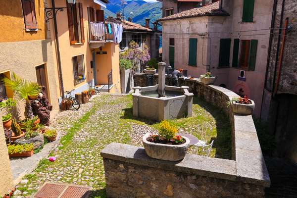 La Fontana del borgo di Castello in Val Solda