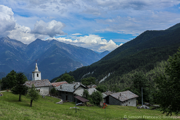 Val d'Aosta Champdepraz parco del Monte Avic