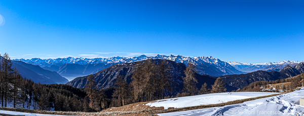 Palasina Ayas Ciaspole Montagna