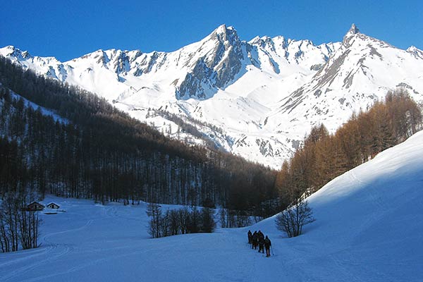 San Bernarco Col Serena Ciaspole Trekking Montagna