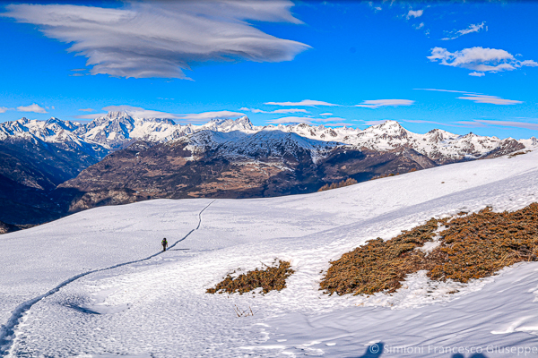 Point De La Pierre Aosta Cogne Monte Bianco