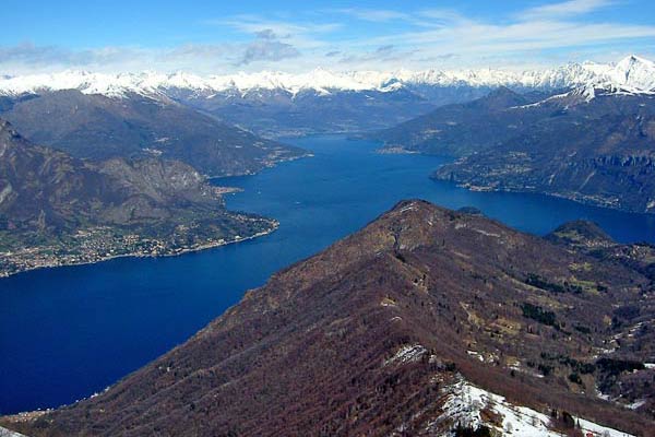 Vista Dal Monte San Primo Trekking Bellagio