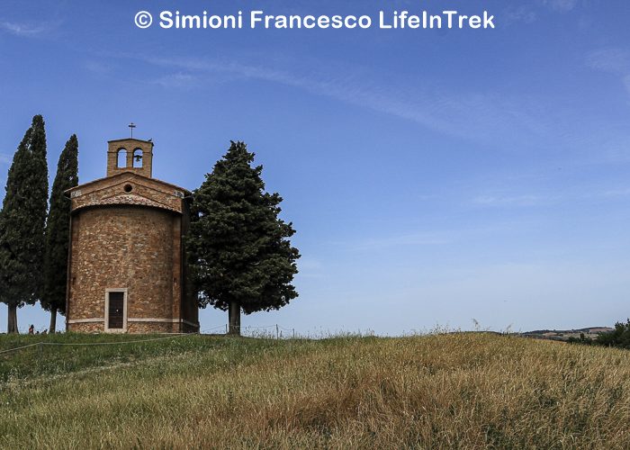 Trekking Toscana Montalcino Montepulciano Pienza Val d'Orcia Vitaleta