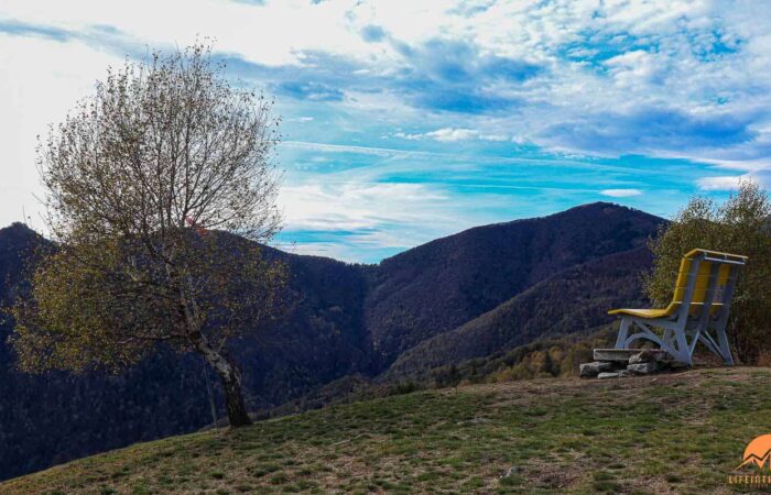 Lago Maggiore Trekking Viggiona Monte Pianbello Tremeno Trek Lifeintrek Panchina Monte Carza Piemonte Autunno Primavera