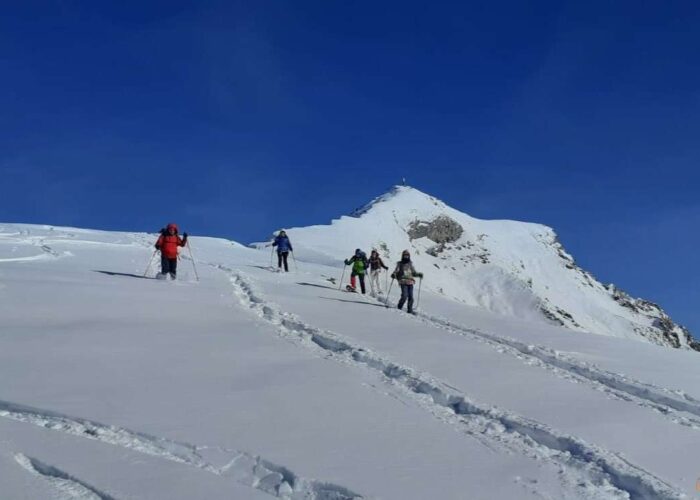 Ciapolata Monte Zerbion Lifeintrek Gruppo Ciaspole Trekking Milano Lombardia Piemonte Gallarate Torino Busto Arsizion Aosta