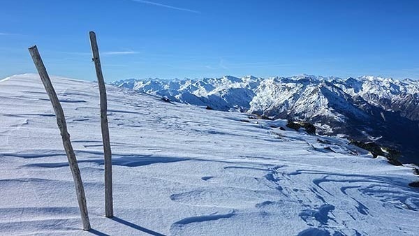 Monte Torretta Ciaspolata Zainoinspalla Lifeintrek Trekkking Aosta Biella gruppo trekking ciaspolate milano legnano piemonte torino