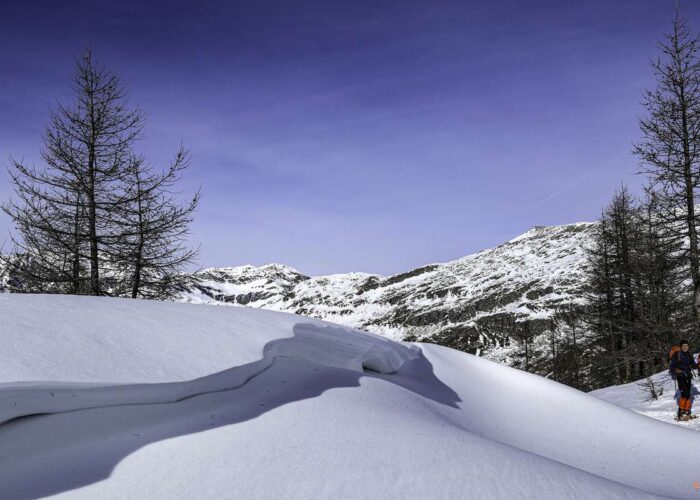 Gruppo Trekking Piemonte Torino Rifugio Jervis Ciaspole Neve Lifeintrek - Copia