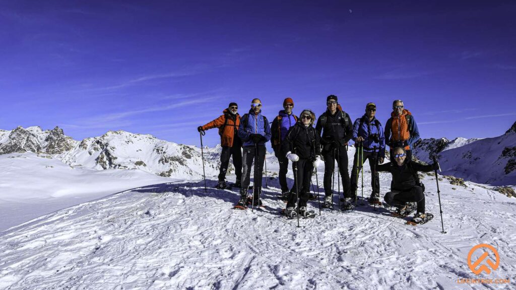 Ciaspolata al col Chaleby - ciaspolate in montagna gruppo trekking legnano milano torino piemonte lifeintrek