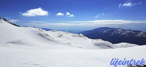 Punta Sommeiller Rifugio Scarfiotti Trekking Gruppo Ciaspole Milano Lombardia