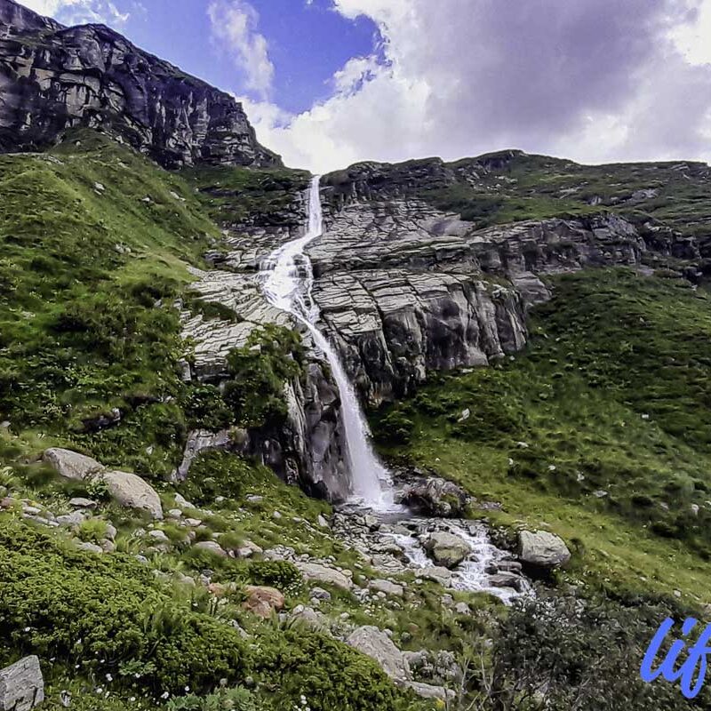 Cascata Rifugio Barba Ferero Rifugio Pastore Monte Rosa Trekking Partenza Milano Provincia