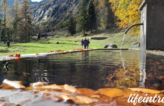 Fontane e alpeggi in Val Bodengo