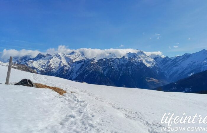 Capanna Dotra Rifugio Svizzero raggiungibile in inverno