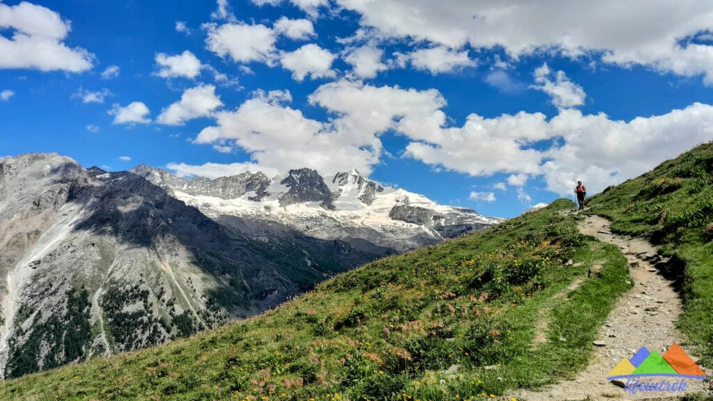 Sentiero e Gran Paradiso Traversata Val di Rhems Valsavarenche 