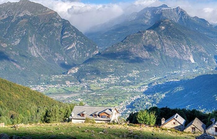 Rifugio Parpinasca Valgrande Panorama e sentiero