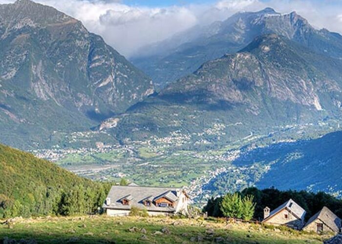 Rifugio Parpinasca Valgrande Panorama e sentiero