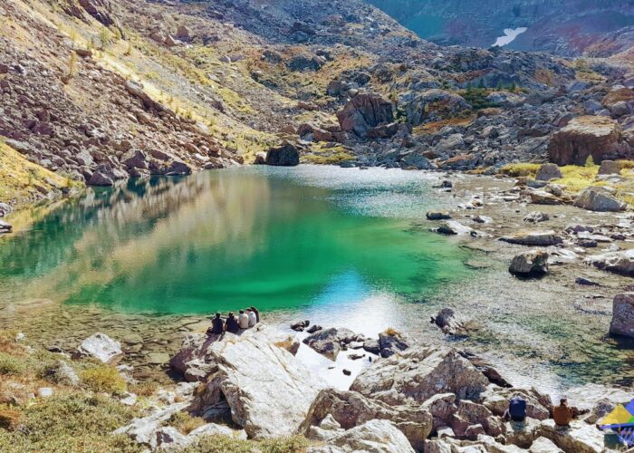 Sentiero Laghi Verdi e Lago Verde da Cornetti Valle Di Lanzo