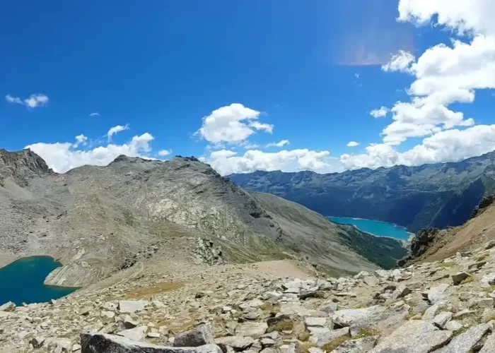 Lago Lillet colle della terra