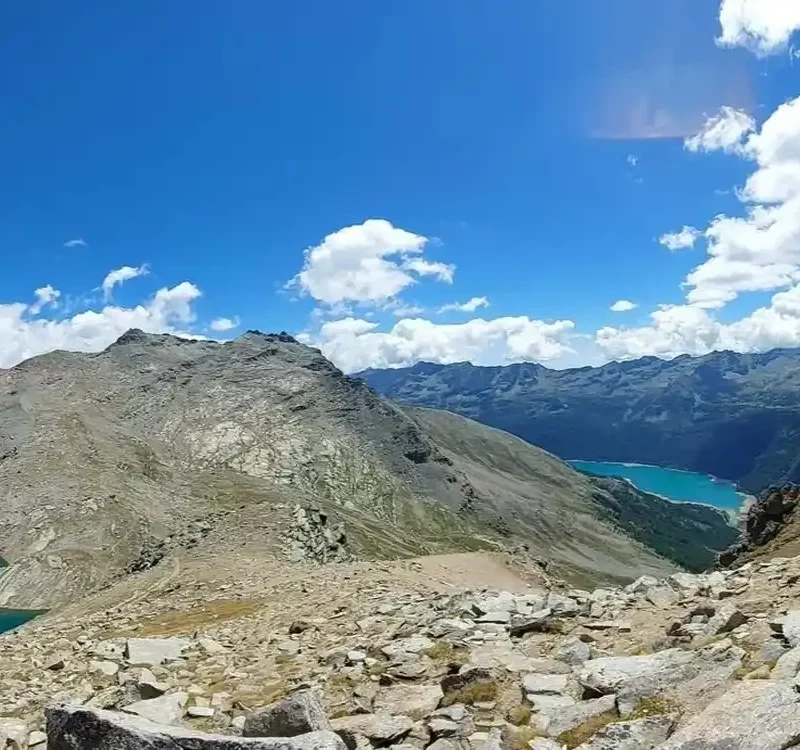 Lago Lillet colle della terra