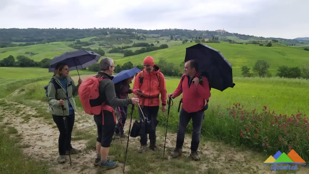 Ombrello in trekking e montagna ed escursionismo