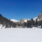 Lago Del Cavloc, Valle Del Forno escursione invernale sentiero battuto, ciaspolata, dove si trova, come arrivare, itinerario Passo Del Maloja